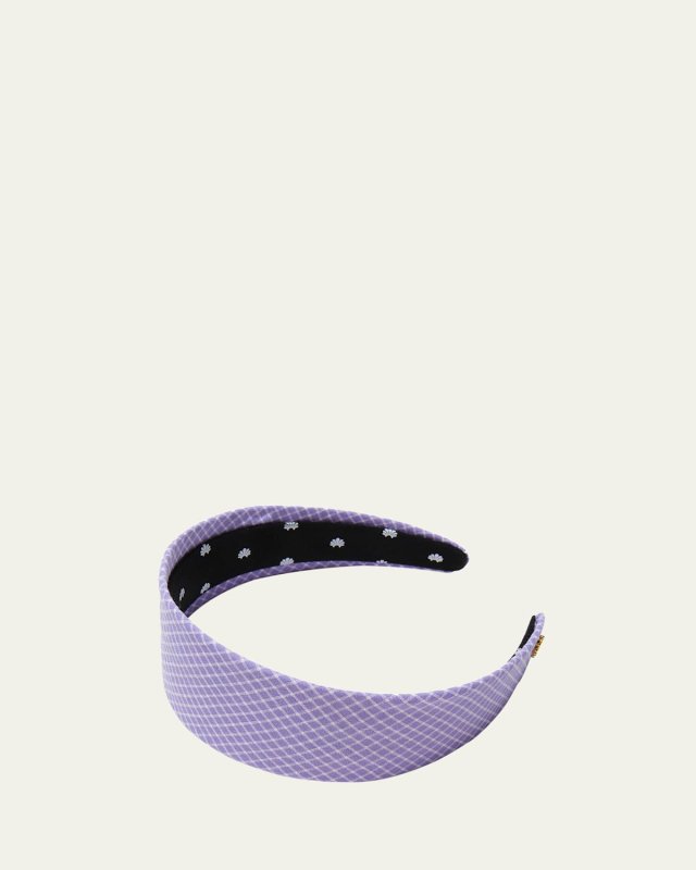 Brigitte Seersucker Headband